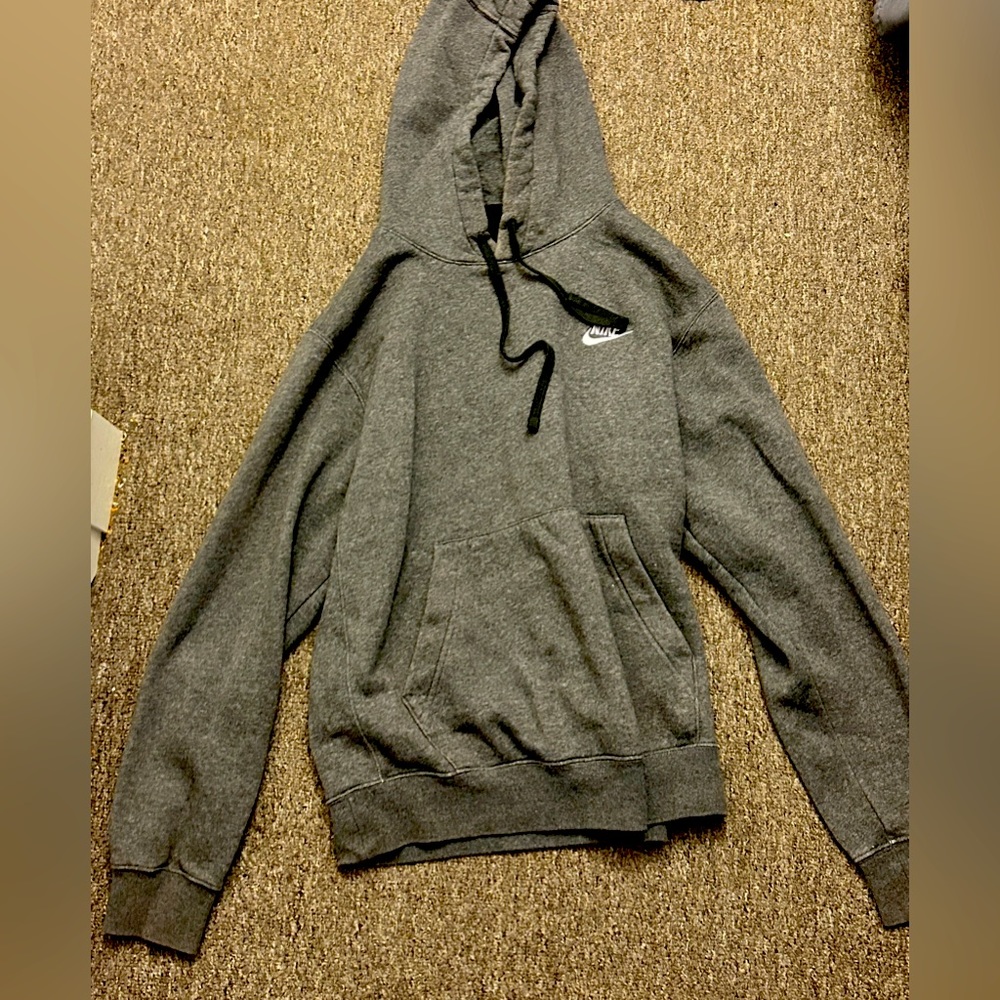 Warm Dark Gray Nike Hoodie